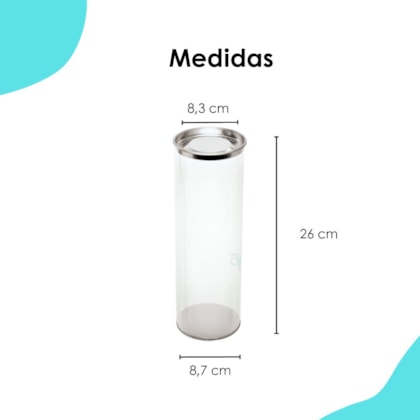 Tubo Mega Prata