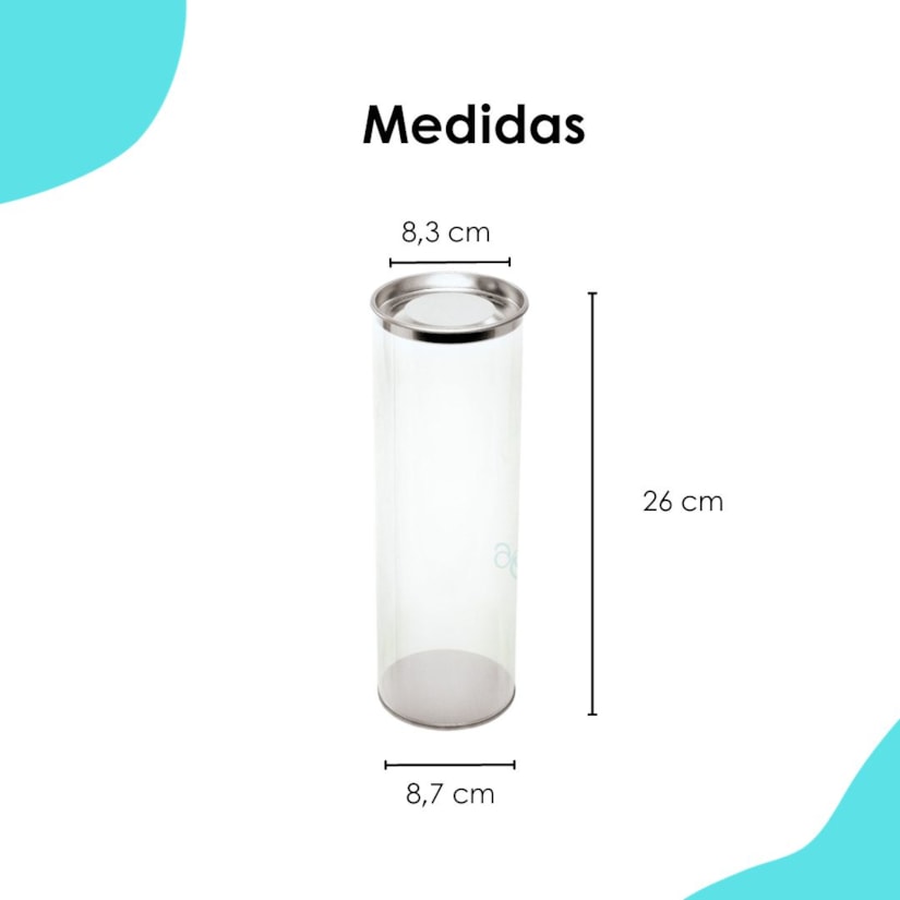 Tubo Mega Prata