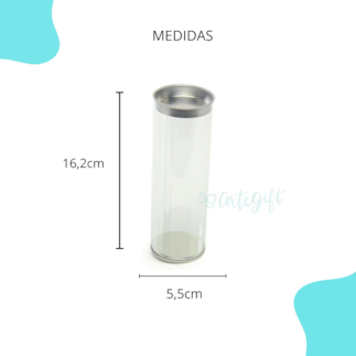 Tubo Slim Prata