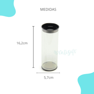 Tubo Slim Preto