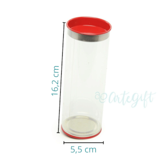 Tubo Slim Vermelho