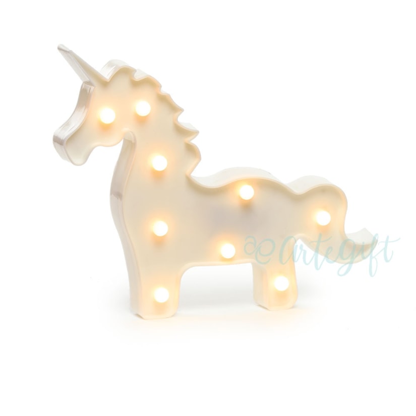 Unicórnio Shine Branco