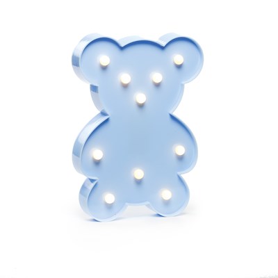 Urso Shine Azul - Unidade