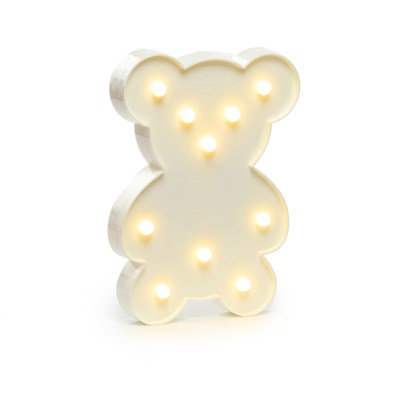 Urso Shine Branco - Unidade